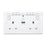 LAP Extender Socket White USB 240 V Wi-Fi 2 Gang With LED Indicator 2.4GHz 13 A - Image 2