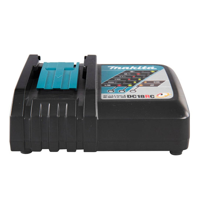 Makita Battery Charger Fast LXT Li-Ion 7.2/14.4/18V DC18RC Digital Power Display - Image 3