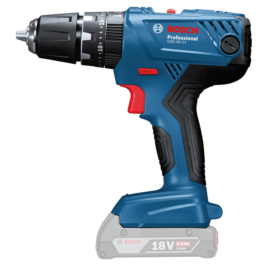 Bosch Combi Drill Cordless 18V Li-ion GSB18V45 Brushless Compact Body Only - Image 1